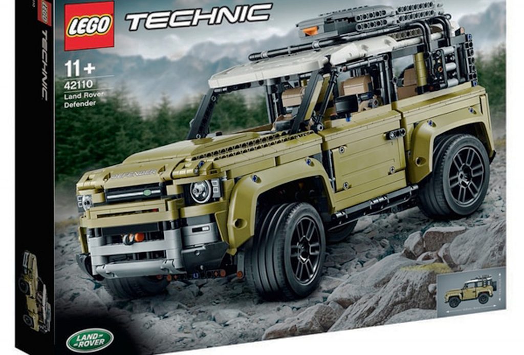 Caixa de novo kit da Lego pode ter "vazado" visual do novo Defender
